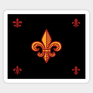 Fleur-de-lis Sticker